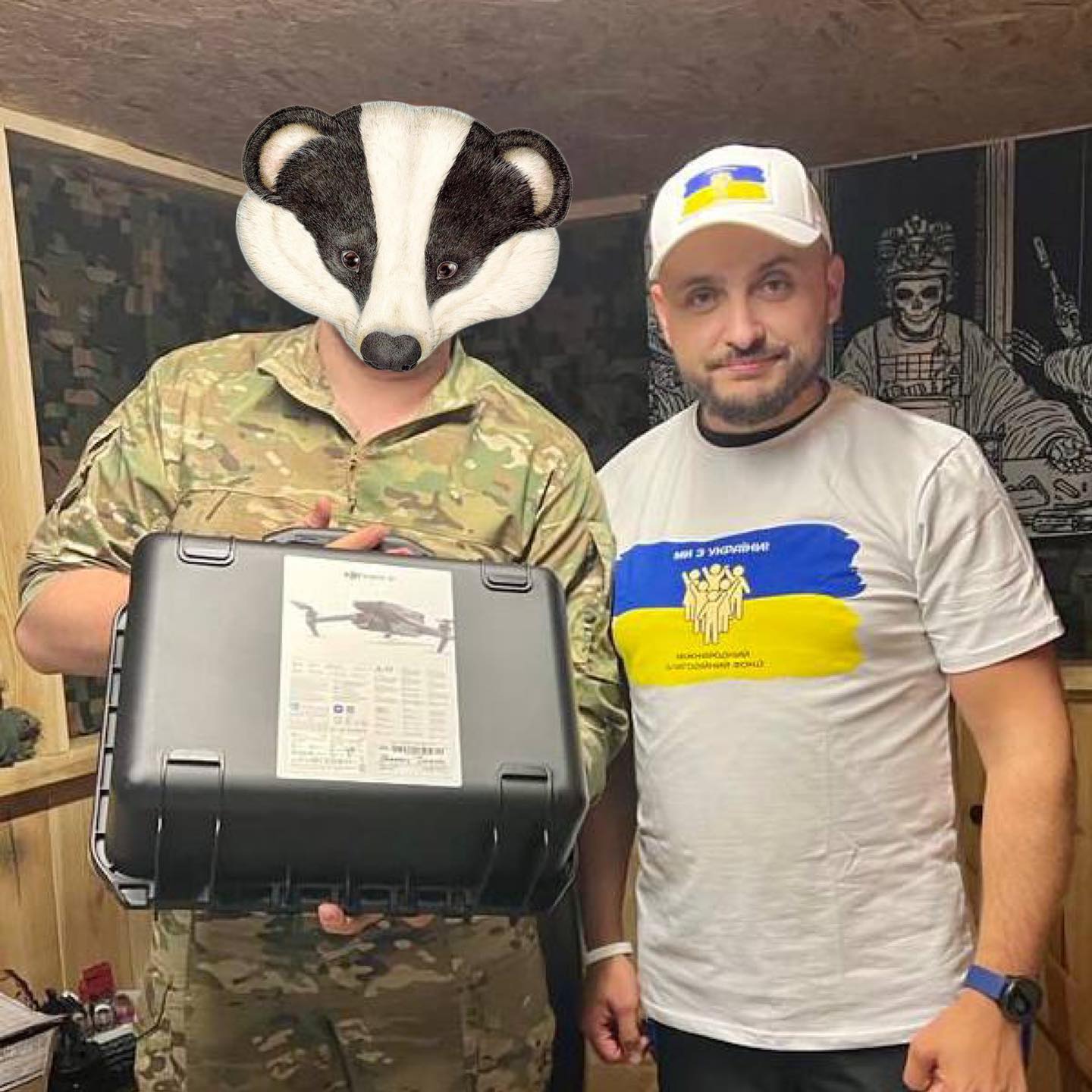 Передача обладнання українським захисникам